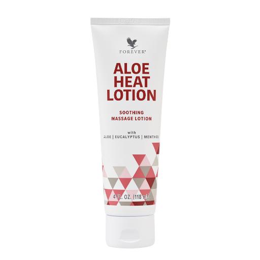 Forever Aloe Heat Lotion - Soothing Muscle Relief